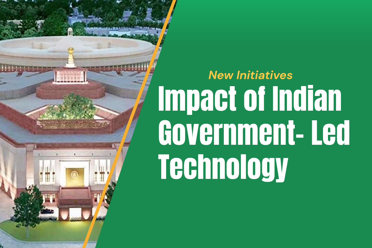 indiam goverment let technology initatives