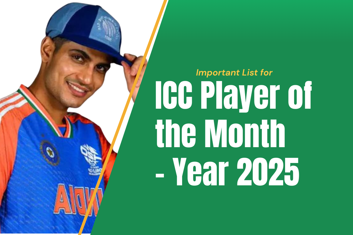 List of ICC Player of the Month