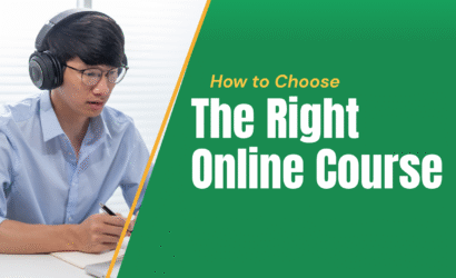 the right online course
