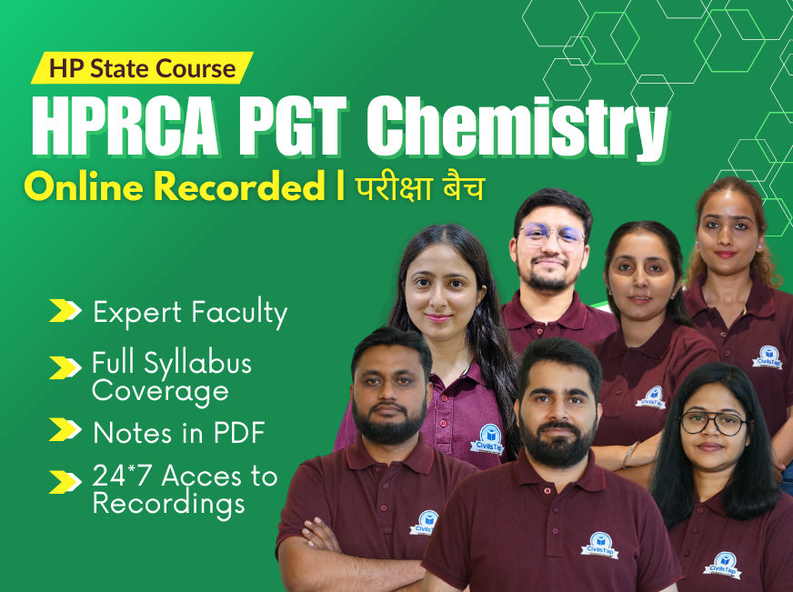 HP PGT Chemistry Online Recorded