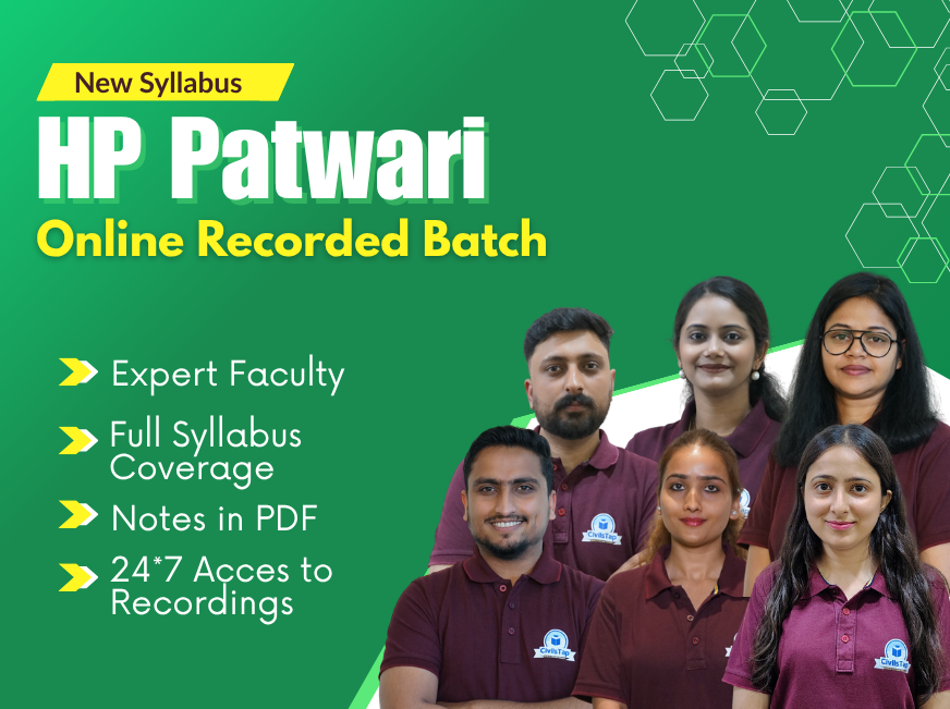 HP Patwari Online Recorded Batch New Syllabus