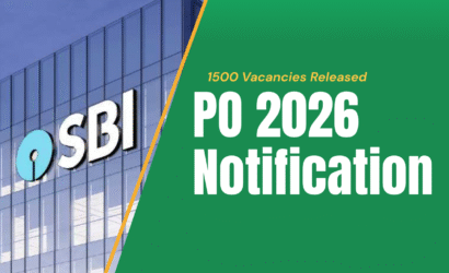 SBI PO Notification 2026