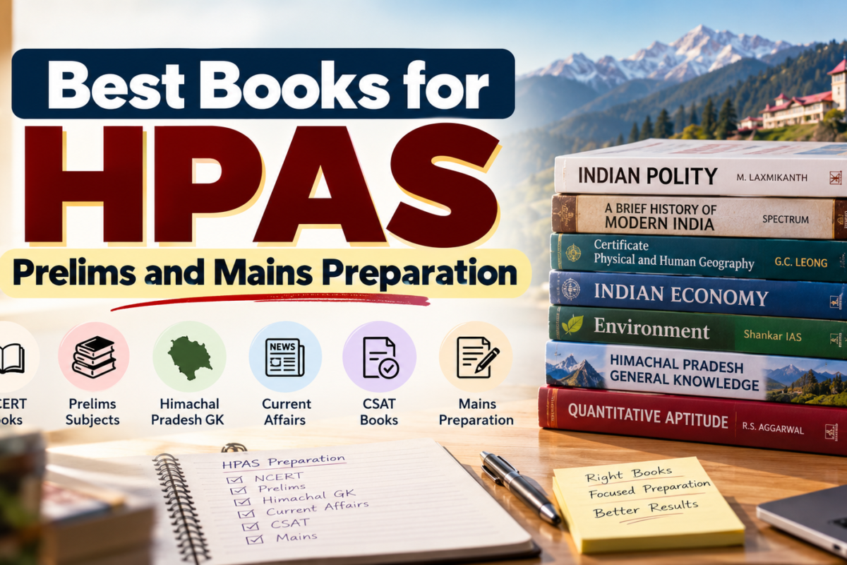 Best Books for HPAS Prelims and Mains Preparation 2027