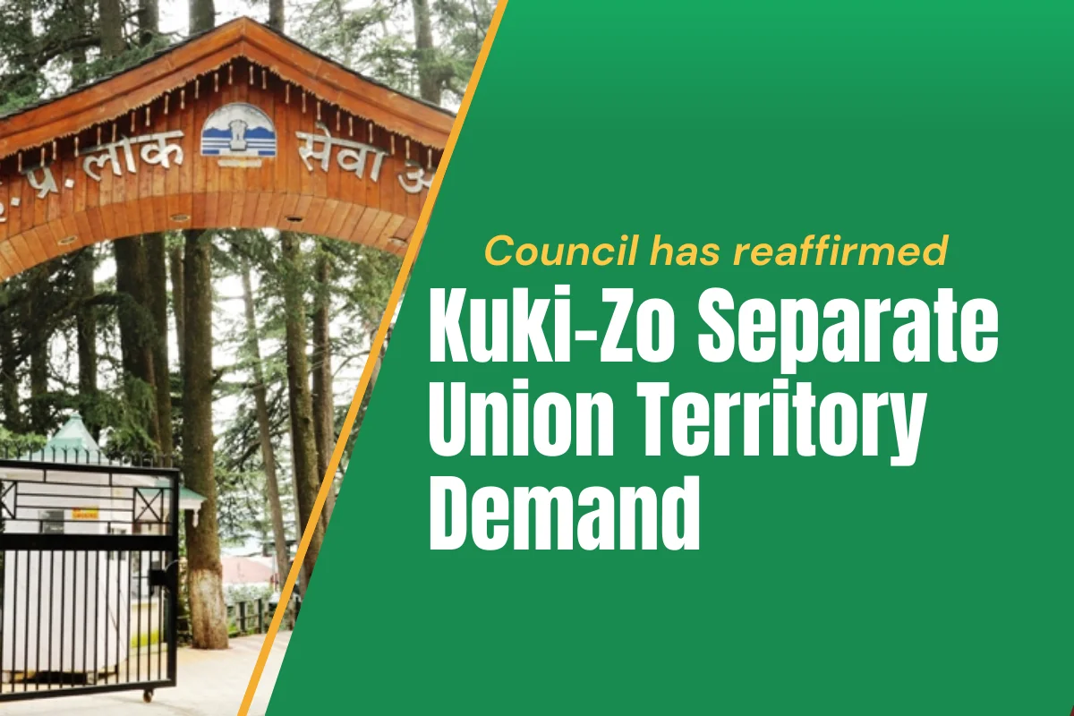 Kuki-Zo Council Reaffirms Its Demand for a Separate Union Territory