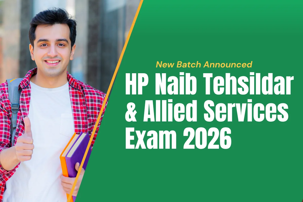 HP Naib Tehsildar & Allied Services Exam 2026