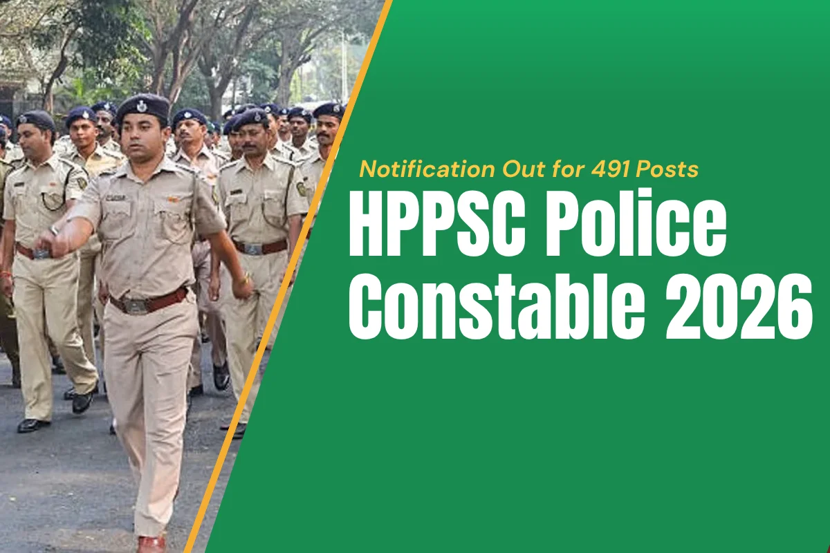HPPSC Police Constable Recruitment 2026